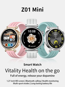 Montre connectée Z01 Mini pour femmes avec navigation GPS et boussole, étanche IP67, cadran personnalisé, montre de sport Android pour femmes - Product Image 2