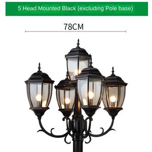 ไฟถนนอลูมิเนียมกันน้ำ LED สำหรับตกแต่งภูมิทัศน์ที่จอดรถวิลล่าตกแต่งสวน IP68สแตนเลสตกแต่งกลางแจ้ง - Product Image 2