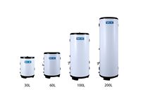 Réservoir d'eau extérieur en acier inoxydable 400L, écologique, économie d'énergie, garantie 2 ans, réservoir tampon pour pompe à chaleur air-eau, CE