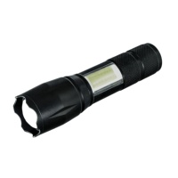 Senter Mini Kecerahan Tinggi Dapat Diisi Ulang Lampu Samping COB Paduan Aluminium Portabel 511 Multifungsi Darurat Pertahanan Diri