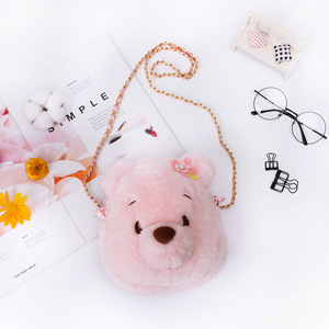 <span class=keywords><strong>Winnie</strong></span> <span class=keywords><strong>POOH</strong></span> แท้กระเป๋าสะพายไหล่คาดตัวลายการ์ตูนน่ารักใส่ได้ทั้งชายและหญิงกระดุมตุ๊กตาสตรอว์เบอร์รี่หมีแฟชั่น - Product Image 3