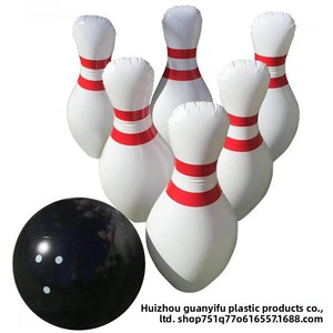 Juego <span class=keywords><strong>de</strong></span> <span class=keywords><strong>Bolos</strong></span> Inflable <span class=keywords><strong>de</strong></span> PVC, 6 Pinos, 1 <span class=keywords><strong>Bola</strong></span>, 60 cm <span class=keywords><strong>de</strong></span> Altura, Juguete Deportivo para Niños al Aire Libre, Personalizable - Product Image 5