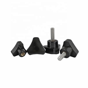 Meubels Vrouw 3 Arm Over Gekruiste Driehoek Plastic Door Gat Handgrepen En Knoppen Stang, Klemknop, Driehoek Knop Moer - Product Image 2