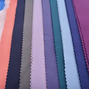 Textile 40s Ponte Roma uni teint rayonne Nylon Spandex tissu