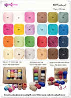Noeuds en raphia de papier OEM, couleurs personnalisées, écologiques, biodégradables, pour anniversaire, Noël, Pâques, mariage, fête, décoration