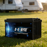 Paquete de Baterías de Iones de Litio de Ciclo Profundo Enerbyte, Batería de Iones de Litio LiFePO4 para RV, Carrito de Golf, AGV, ISO