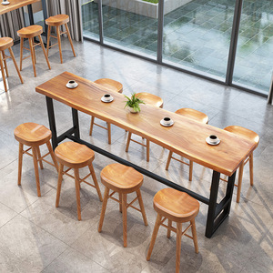 <span class=keywords><strong>Table</strong></span> de bar et chaise de Style moderne nordique combinaison balcon contre le <span class=keywords><strong>mur</strong></span> tabourets de bar étroits hauts <span class=keywords><strong>Table</strong></span> de bar <span class=keywords><strong>haute</strong></span> - Product Image 1