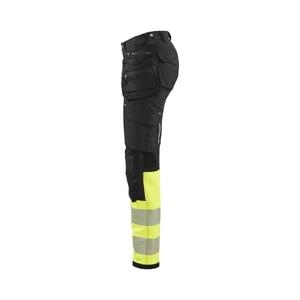 BLAKLADER - 719316429933D25 Pantalón hi-vis para mujer con estiramiento en 4 direcciones Negro/Amarillo-EAN 7330509777046 ROPA DE TRABAJO DE LA HI-VIS - Product Image 5