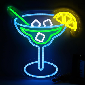 Insegna al Neon 'I'm so Happy You're Here' per Decorazione Murale, Luce al Neon LED Alimentata USB, Insegne Artistiche al Neon per Arredamento - Product Image 2