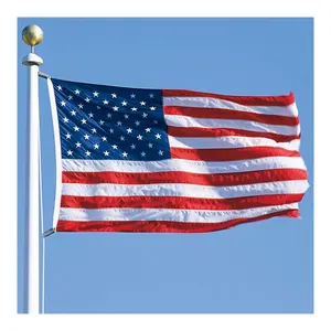 Benutzer definierte 3 x5ft National USA Flagge 90x150cm Welt Alle Land US Flaggen Großhandel 3x5 Ft Amerikanische Flagge Vereinigte Staaten von Amerika