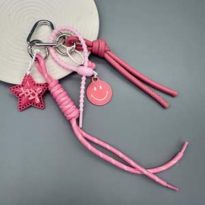 Nouveau Charm de Sac en Gros avec Visage Souriant, Pendentif de Sac, Porte-clés, Cordon, Pendentif pour Téléphone Portable, Accessoires de Porte-clés - Product Image 1