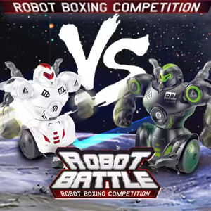 Lucky Toys <span class=keywords><strong>Robot</strong></span> de combat <span class=keywords><strong>Robot</strong></span> de combat Rotation à 360 degrés Jouets de compétition de <span class=keywords><strong>boxe</strong></span> pour 2 personnes Jouets électriques <span class=keywords><strong>Robot</strong></span> télécommandé - Product Image 4