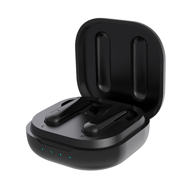 Waterproof True   Sports Stereo Wireless  Headset Sport Running Headsets Tws Earbuds Black Wireless Earbuds