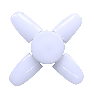 Ventilateur de plafond moderne avec lumière LED 3500K blanc chaud, abat-jour en papier, télécommande, économie d'énergie, CRI élevé pour salon - Product Image 6