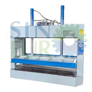 mould door skin hot press cold oil press hydraulic machine for wood based panels