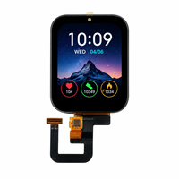 Module d'affichage LCD TFT 1,83 pouces 240x284 Écran IPS Câble FPC flexible SPI 4 fils IC pilote GC9307C pour projet de tracker de fitness