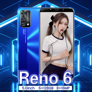 Téléphone mobile transfrontalier d'Asie du Sud-Est WISH, téléphone intelligent pas cher, nouveau <span class=keywords><strong>Reno</strong></span> <span class=keywords><strong>6</strong></span>, quadricœur, MediaTek, Android, vente en gros d'usine - Product Image 2