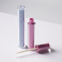 Contenant vide pour gloss à lèvres au design innovant et personnalisable, tube de gloss à lèvres vide, emballage de luxe pour gloss à lèvres
