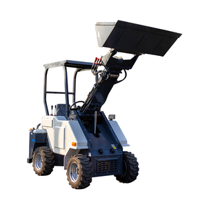 Miniexcavadora Articulada Compacta HT-L28 de 0.6 Toneladas, Equipo de Construcción con Pala Cargadora Frontal para Pequeñas Granjas - Product Image 2