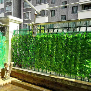 Artificial Leaf Landscaping <strong>Fence</strong> Wall <strong>for</strong> Outdoor <strong>Garden</strong> Backyard Balcony Privacy <strong>Decoration</strong> - Product Image 5