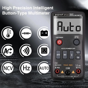 เครื่องวัดมัลติมิเตอร์ดิจิตอลอัตโนมัติ ZOYI ZT-A2  4000 ค่า  วัดแรงดันไฟฟ้ากระแสสลับ/กระแสตรง  วัดกระแสไฟฟ้า  600V สูงสุด กระแสสลับ - Product Image 2