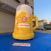 Chope à bière gonflable BOYAN pour l'extérieur, verre à bière gonflable personnalisé pour la publicité