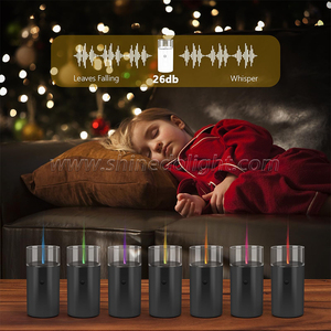 Điều khiển từ xa thay đổi màu sắc ánh nến LED ánh sáng Nhà Nước Hoa khuếch tán Máy USB làm mát không khí độ ẩm khuếch tán hương thơm - Product Image 2