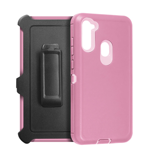 Étui <span class=keywords><strong>rigide</strong></span> avec clip de ceinture Étui de défense hybride robuste pour <span class=keywords><strong>Samsung</strong></span> Galaxy A10S A11 A12 A13 A14 A15 4G 5G Étui de téléphone antichoc - Product Image 4