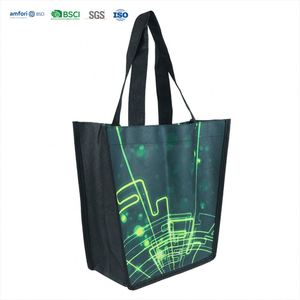 Sac fourre-tout réutilisable en PET pour sublimation, non-tissé, à fermeture ouverte, aux couleurs vives, personnalisable pour les campagnes promotionnelles et la marque, idéal pour les présentoirs de magasin et les achats en gros. - Product Image 1