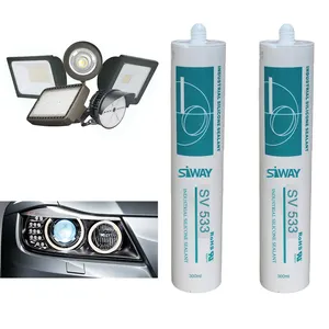 Siway 300l RTV Cartridge Dealcoholized Industrial Silicone Sealant Caulking Thermal Paste For Led Lights