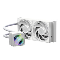 Refroidisseur de processeur personnalisé en usine, CPU ARGB PWM 240 mm 12 V, refroidisseur liquide pour processeur, radiateur en aluminium AIO pour PC