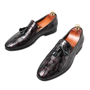 Zapatos de Hombre de Cuero y Gamuza 2026 - Zapatos Formales de Negocios con Punta en Pico Estilo Inglés - Hombre - Product Image 5