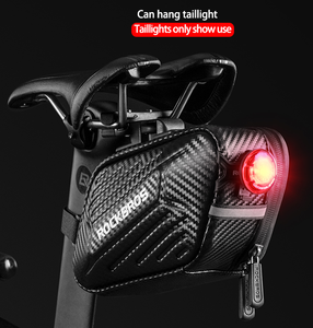 ROCKBROS yağmur geçirmez bisiklet selesi çantası büyük kapasiteli bisiklet Pannier bisiklet kuyruk arka kılıf çanta yansıtıcı bisiklet aksesuarları - Product Image 4