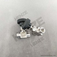Vannes à aiguille moins chères, mâles et femelles, NPT ou BSP 1/8'', 1/4'', 1/2'', 3/4'', 1'' 10000 PSI