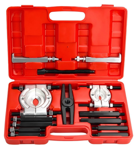 LARIX, 14 Uds., extractor de doble disco mecánico, Portabrocas, caja de cambios, herramienta de extracción de rodamientos exteriores - Product Image 1