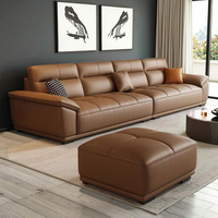 Canapé minimaliste de loisirs Dareko, couleur personnalisée, couleur unie, style moderne, ensemble de canapés pour salon, rembourrage en éponge
