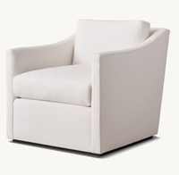 OLIVER meubles de jardin de patio haut de gamme fauteuil de pente en tissu créatif chaise de canapé rotative simple moderne pour salon