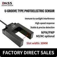 Toptan DASS U-Şekilli/Oluklu Tip Fotoelektrik Anahtar Asansör Kat Seviye Sensörü DS-U71 DS-U7 Serisi Uyumlu E3S-GS3E