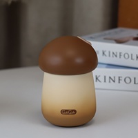 Mini tasse thermos isotherme en acier inoxydable en forme de champignon, mignonne et minimaliste, avec couvercle portable, personnalisable