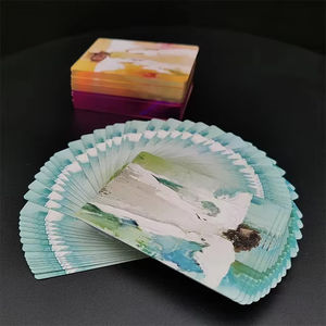 Naipes de papel personalizados elegantes, póker fácil de barajar de alta calidad para diseño de boutique de <span class=keywords><strong>mago</strong></span>, logotipo impreso para colección - Product Image 4