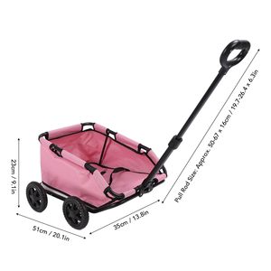 Carrito para Mascotas, <span class=keywords><strong>Plegable</strong></span>, 4 Ruedas, Carrito para Perros Pequeños, Carrito de Compras para Viajar, Caminar y Bolsa de Viaje para Comida de Perro - Product Image 6