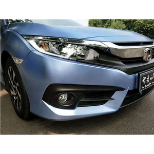 Film de protection pour voiture SUV bleu satiné métallisé 18m Meilleure colle Forte élasticité Parfait pour le wrapping de voiture - Product Image 6