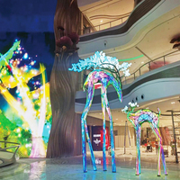Pantalla LED de Cristal Flexible para Publicidad Invisible, Pantalla LED Transparente para Ventanas de Vidrio con Función de Animación