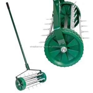 Spike Con lăn cỏ Aerator công cụ làm vườn Spike cỏ Con lăn Aerator vườn công cụ cỏ cỏ Aerator vườn công cụ thiết lập