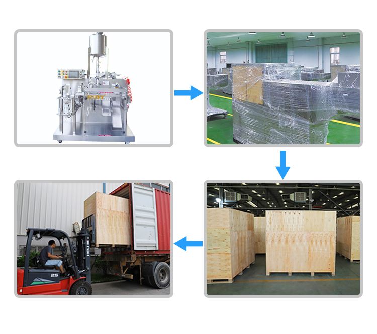 Sachet packing machine for tomatoes and ketchup automatic doypack stand up liquid packing machine - Horizontal Packing Machine - 18
