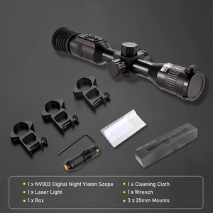 Cámara de Visión Nocturna Monocular Infrarroja HD NV003 de 200 m, con Retícula, Visor Nocturno para Caza - Product Image 6