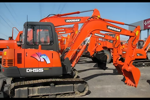 Máy xúc thủy lực DOOSAN DH55 nguyên bản, Máy xúc DOOSAN đã qua sử dụng DOOSAN DH55 - Product Image 2