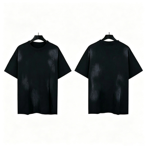 เสื้อยืดผู้ชายแขนสั้นพิมพ์ลายวินเทจคุณภาพสูง NFC ผ้าฝ้าย 100% สไตล์ลำลอง ขายส่ง ไซส์ใหญ่ แฟชั่นเสื้อผ้าออกกำลังกาย - Product Image 1