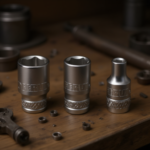 ประแจหกเหลี่ยมเฟอร์วี รุ่นธรรมดา ขนาด 6 มม. 8 มม. 10 มม. ชุดเหล็กโครเมียม - Product Image 3