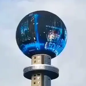Globe publicitaire LED boule affichage toit led publicité globe led panneau écran affichage
